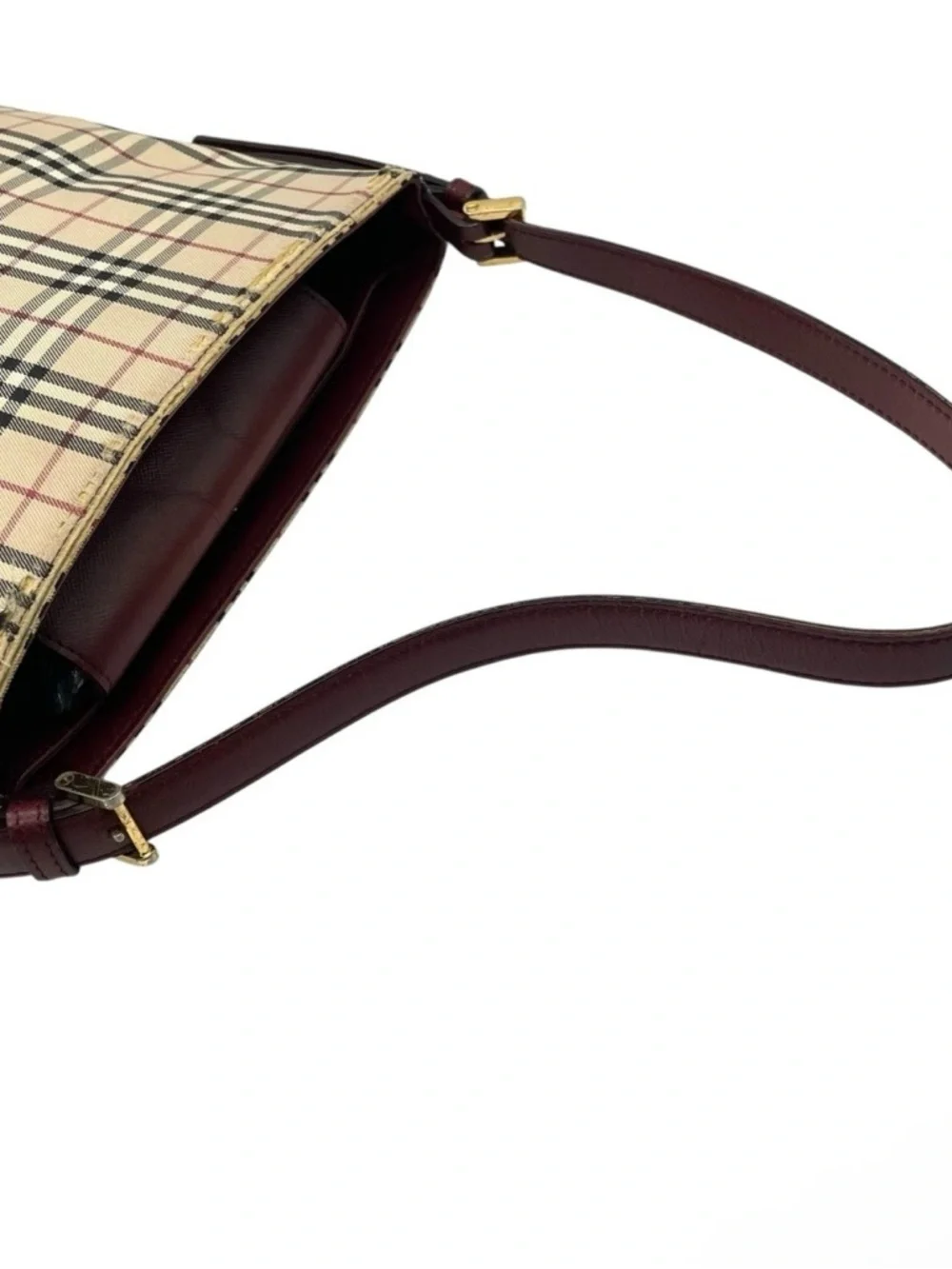 Burberry Vintage Shoulder Bag Nova Check
Bordeaux Leather - Picture 8 of 15